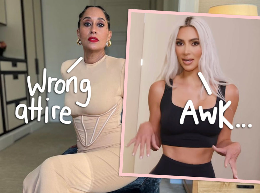 Awkward! Kim Kardashian Accidentally Wore THIS Halloween Costume To Tracee Ellis Ross’ Birthday Dinner!