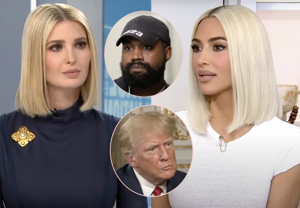 Kim Kardashian & Ivanka Trump Spotted Out At Dinner Together -- Talking About Kanye? Or Donald?!