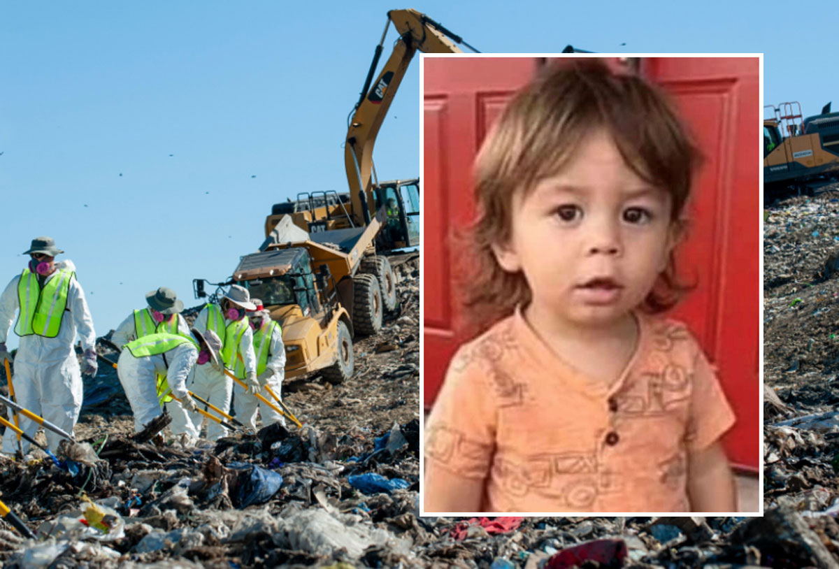 #Police Search Georgia Landfill For Missing Toddler Quinton Simon’s Body — While ‘Prime Suspect’ Mom Is Out Partying