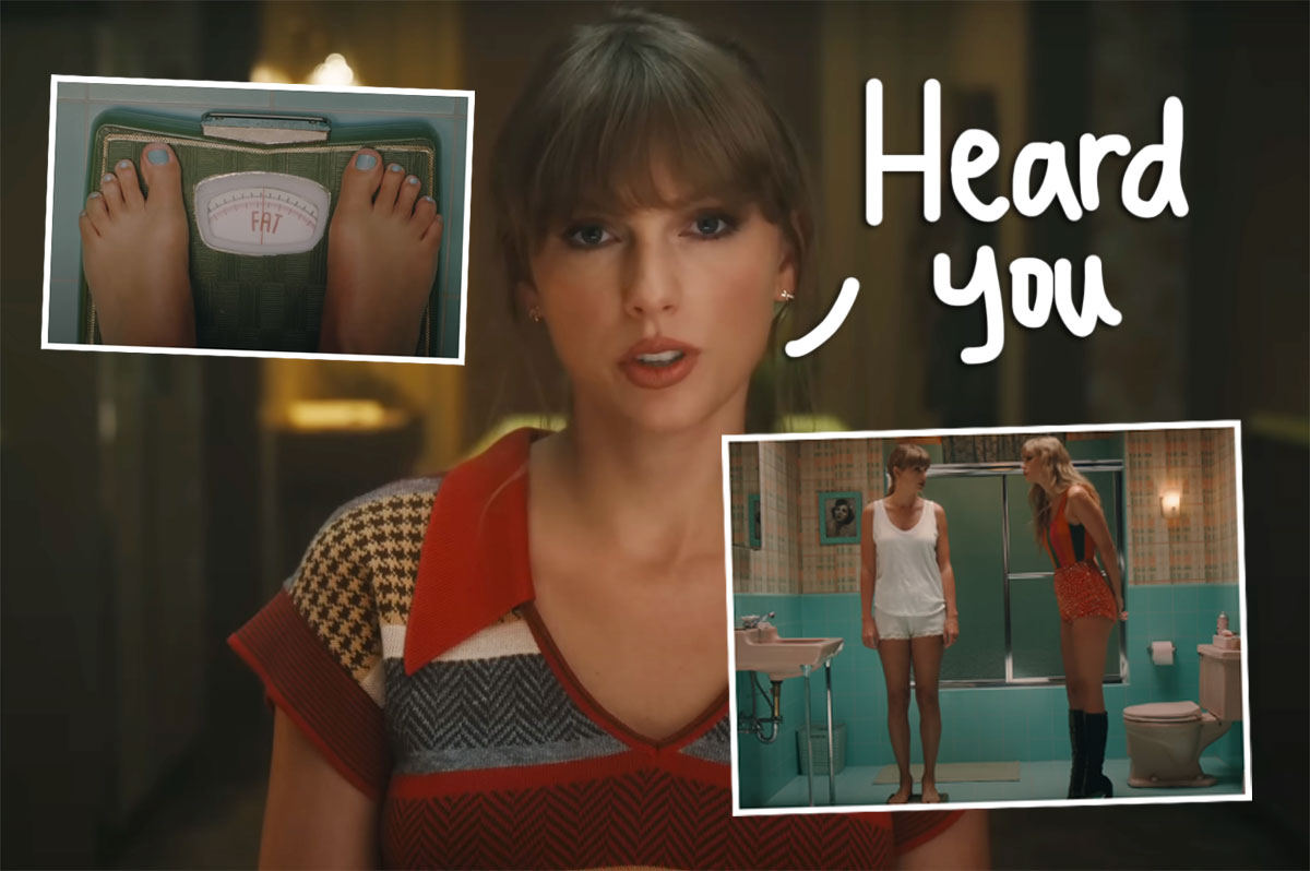 #Taylor Swift EDITS Anti-Hero Music Video To Remove ‘Fat’ Reference Following Online Backlash!