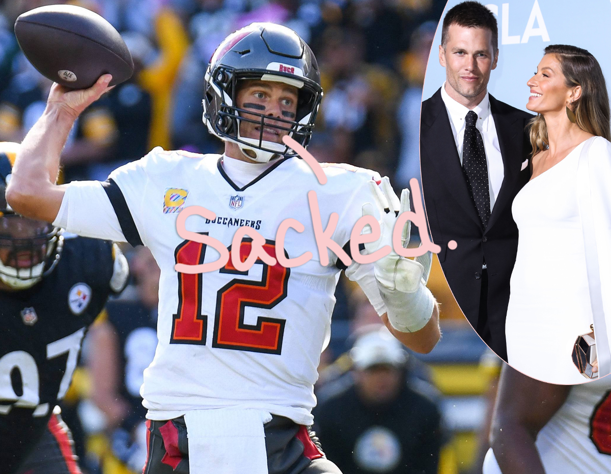 #Tom Brady Seen Sans Wedding Ring Amid Gisele Bündchen Marriage Troubles & Football Failures!