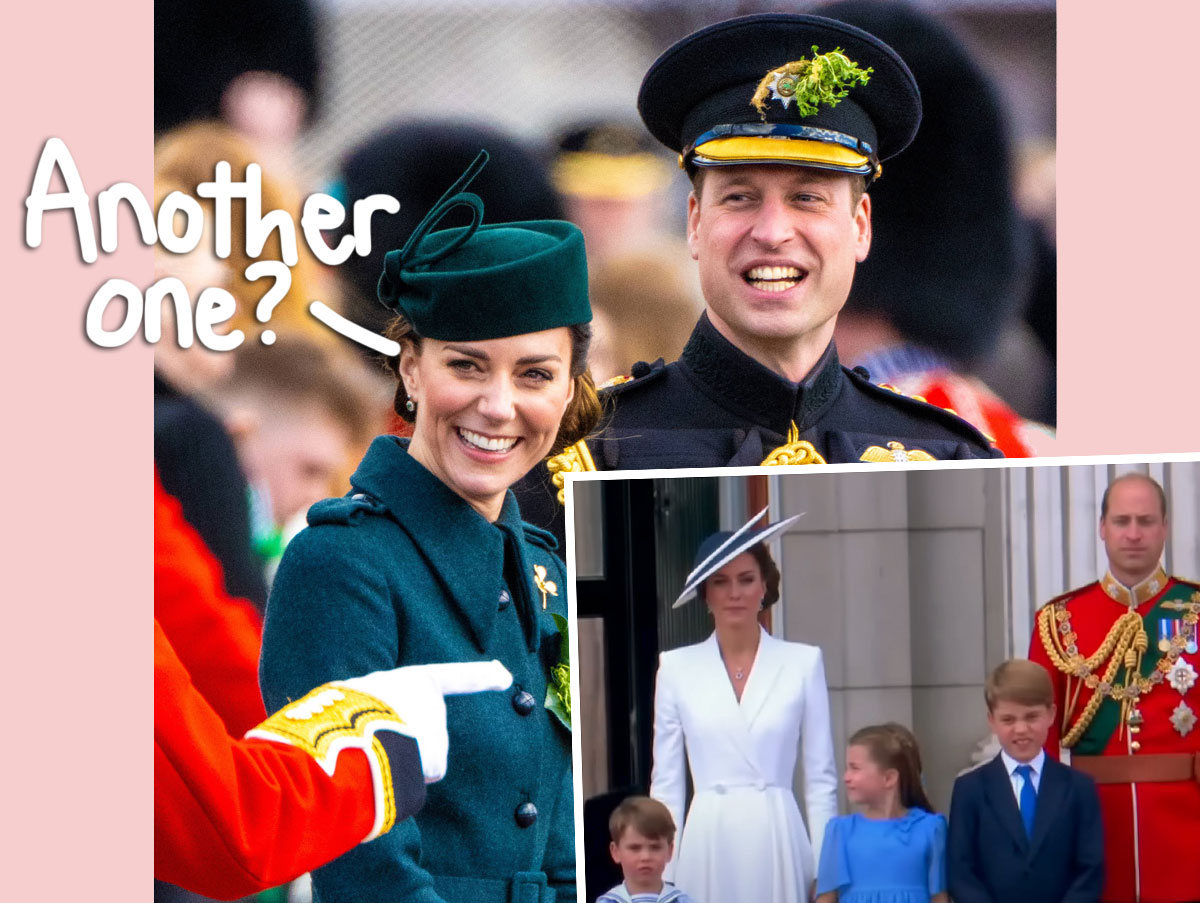 Prince William & Princess Catherine Having Baby Number Four?! Perez