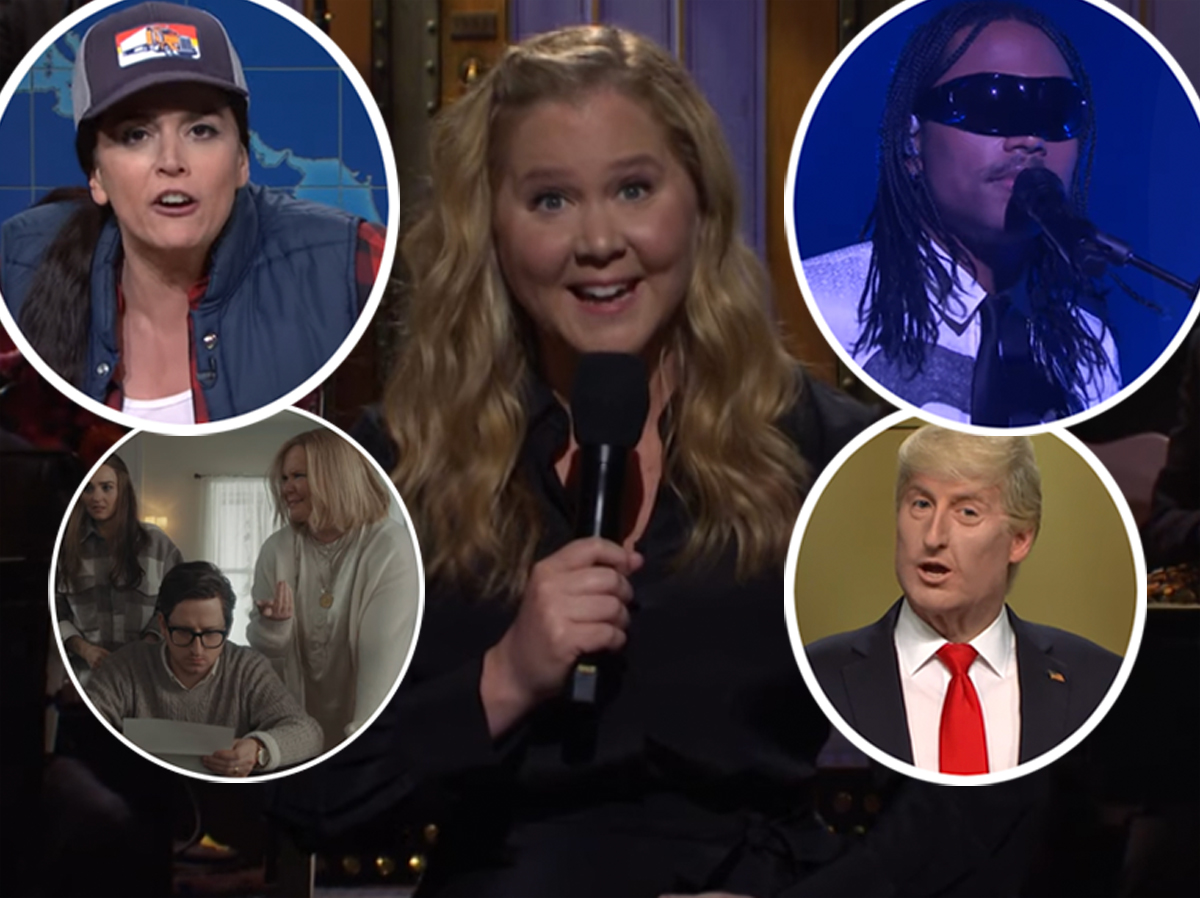 #Amy Schumer Calls Kanye West A ‘Nazi’ In Her Opening Monologue — Plus More SNL Highlights HERE!