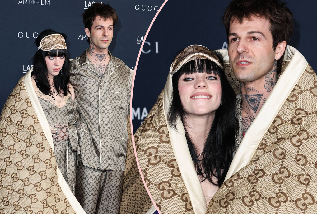 #Billie Eilish & Older Boyfriend Jesse Rutherford Make Red Carpet Couple Debut — Her First EVER — In Sexy Pajamas!