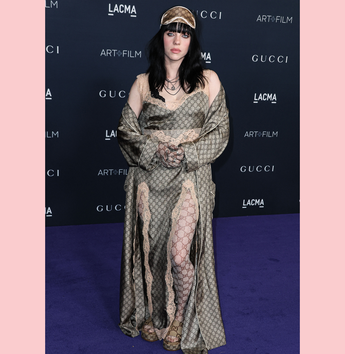 Billie Eilish on red carpet