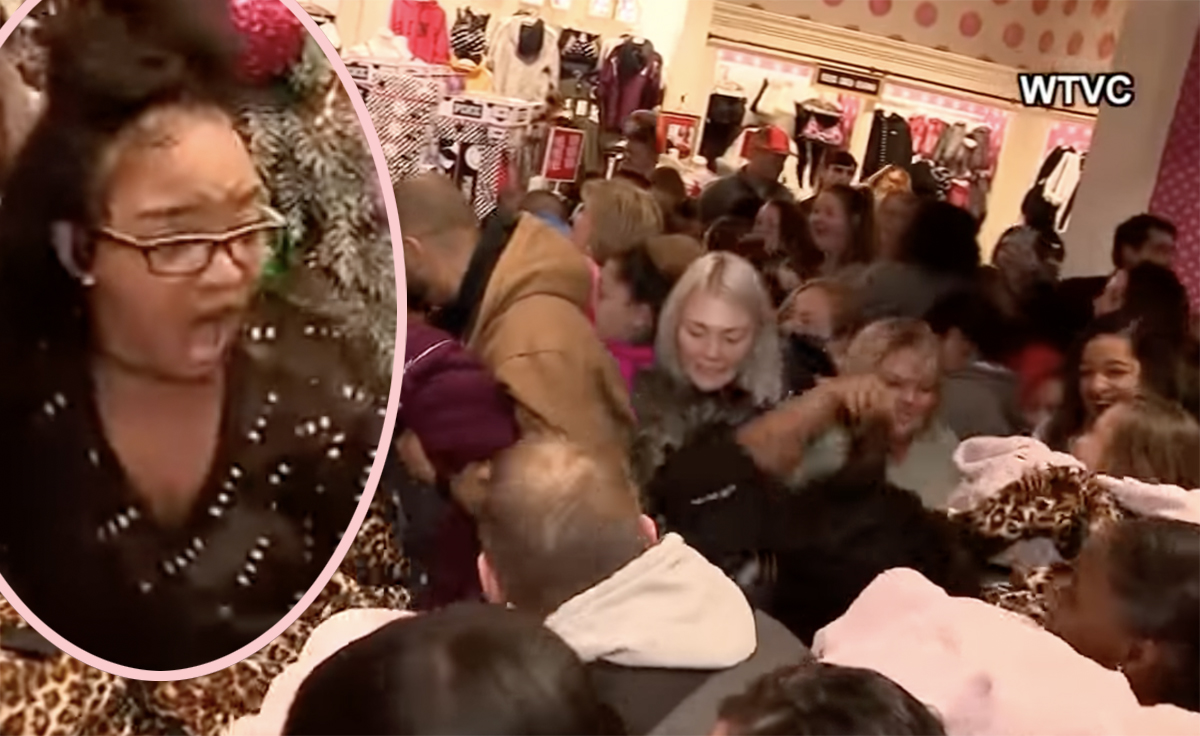 #Black Friday Brawls! The Scariest Shopping Moments Caught On Video!