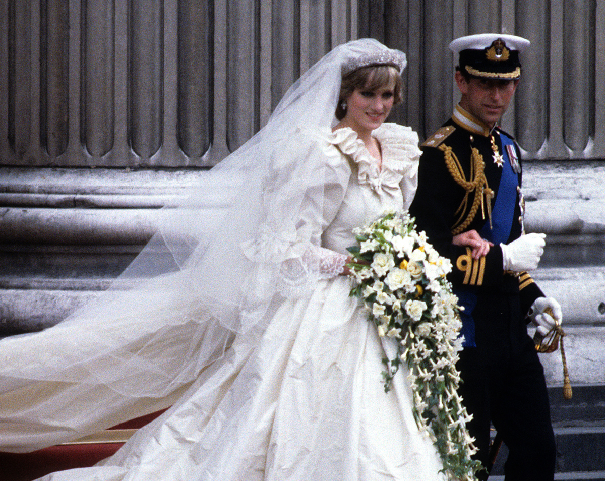 Charles and Diana wedding day