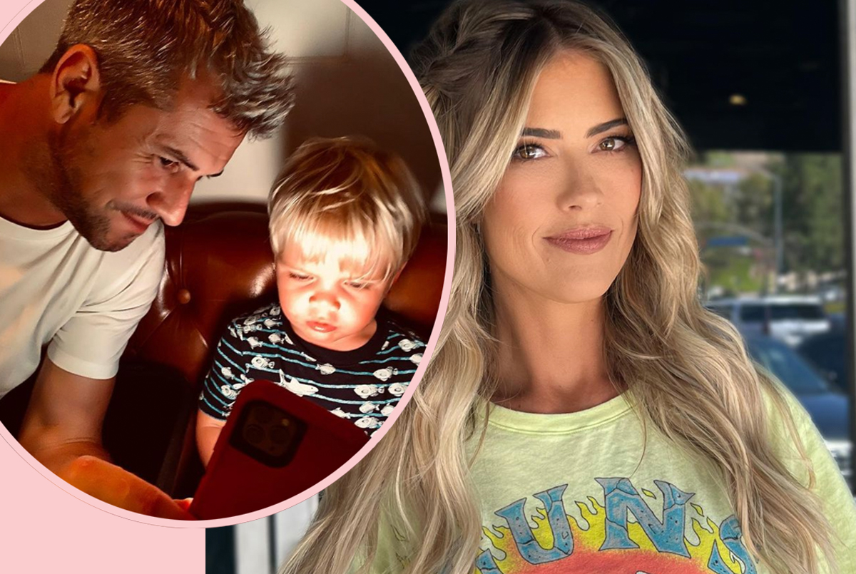 Christina Hall Shades Ex Ant Anstead Over Hudson Fight In Family Video