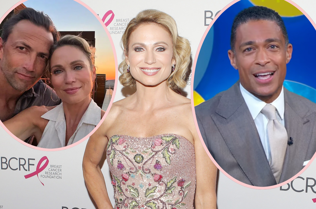 #Married GMA Co-Hosts Amy Robach & T.J. Holmes In Months-Long Affair! Caught On Video!