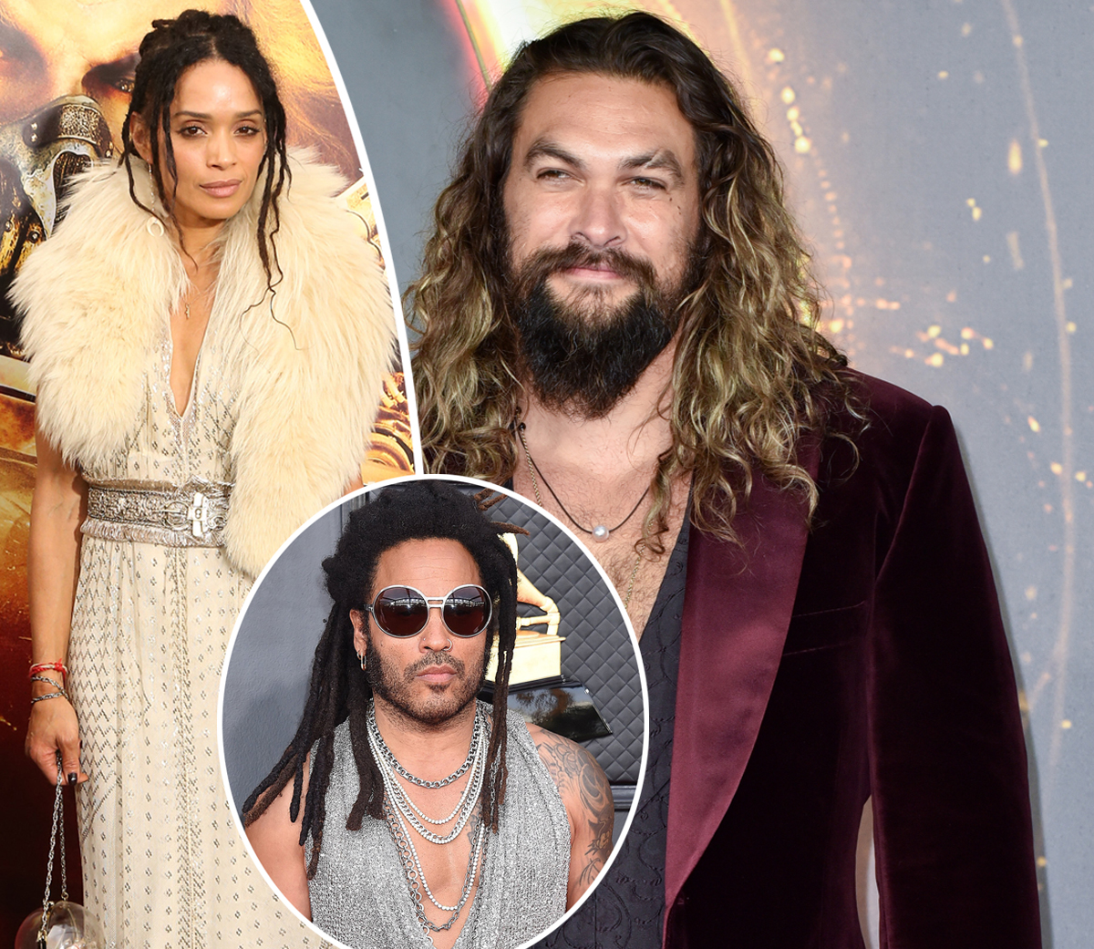 #Jason Momoa Reacts After Lenny Kravitz Posts Pic Kissing Their Ex Lisa Bonet For Her Birthday!