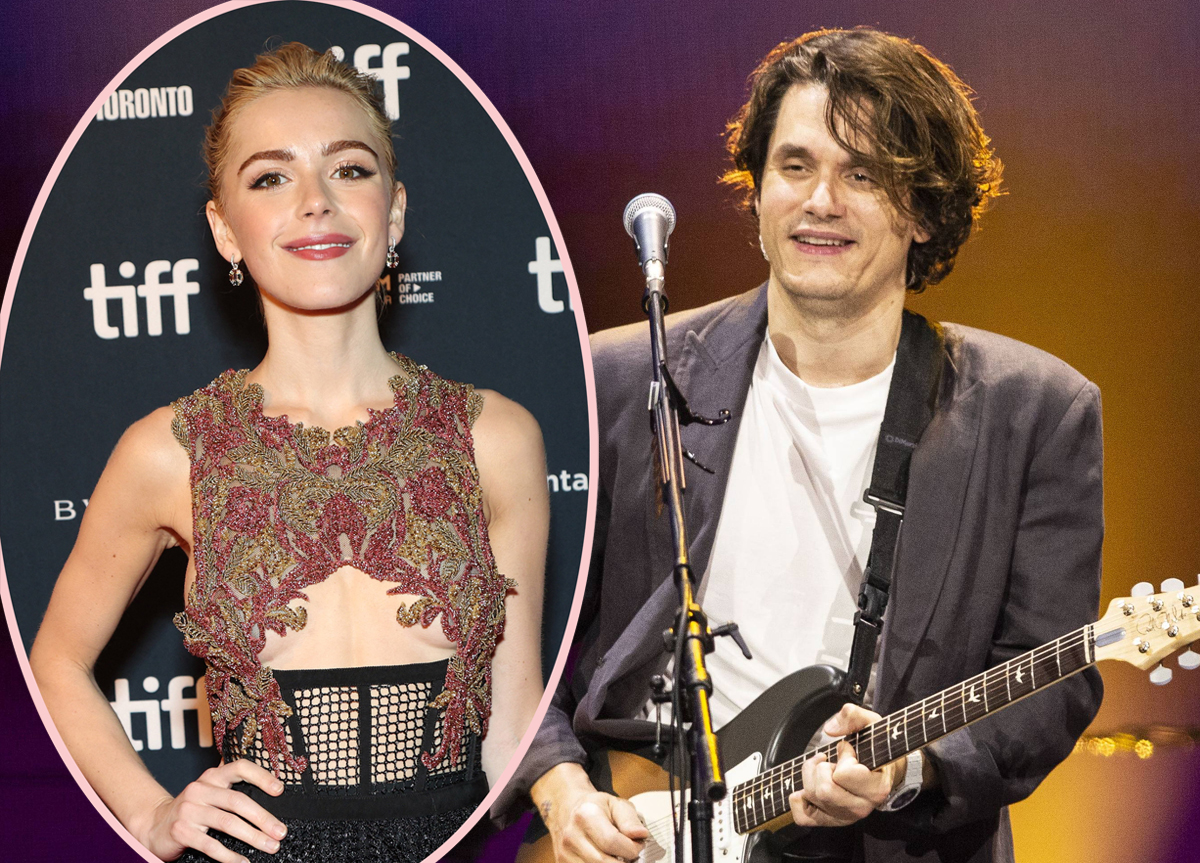 John Mayer & Kiernan Shipka Are Trying Really Hard To Make It Look Like