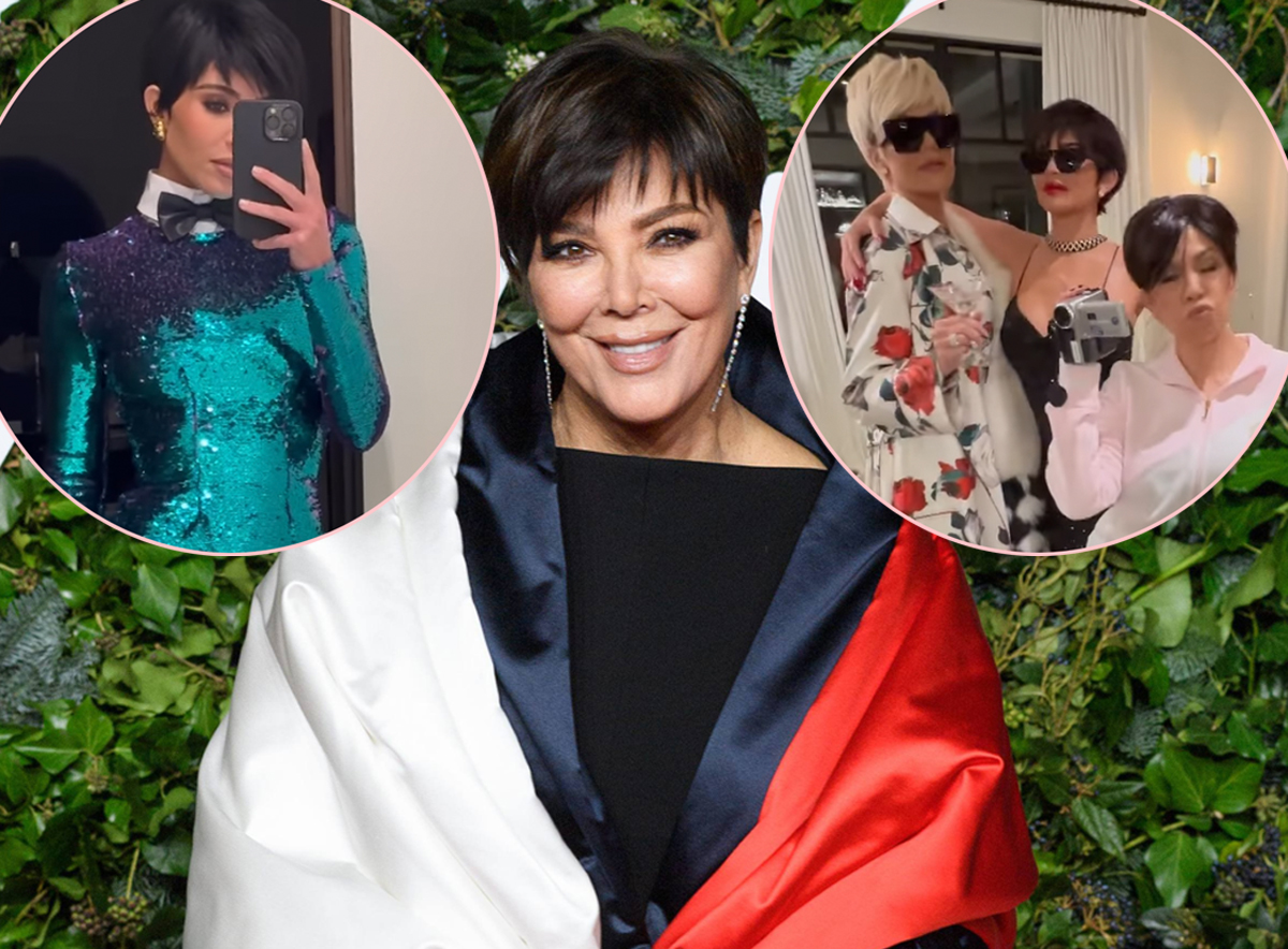 #Kardashian-Jenner Sisters Dressed Up As Kris Jenner’s Iconic Moments For Her 67th Birthday: ‘You Got Krissed!’