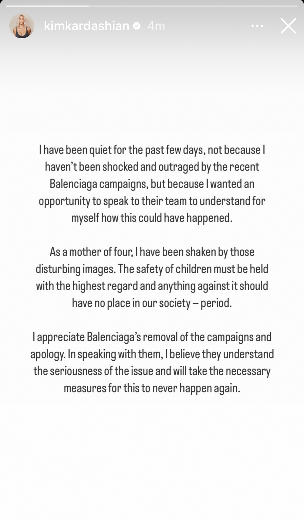 Kim Kardashian Finally Addresses Balenciaga’s BDSM Teddy Bear Ad Controversy! Read Her Statement! 