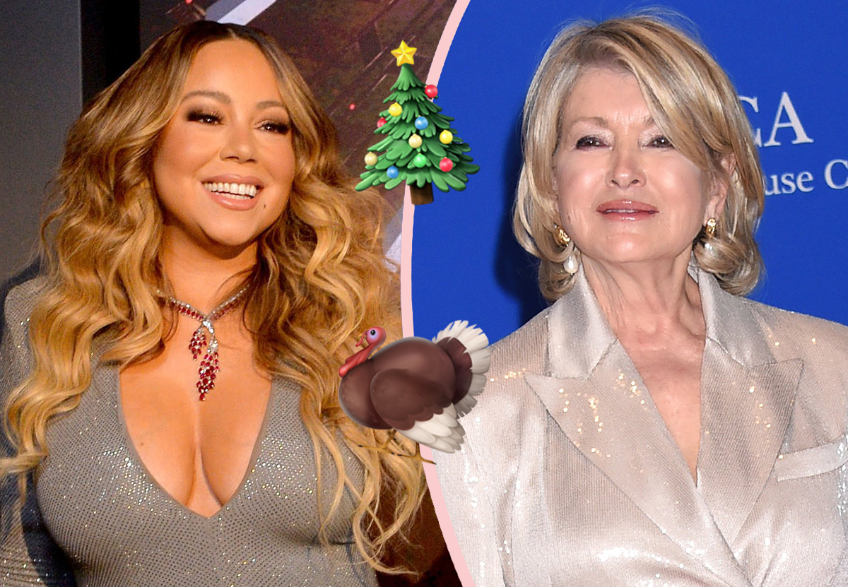 #Mariah Carey & Martha Stewart Are Politely Beefing Over Christmas VS Thanksgiving