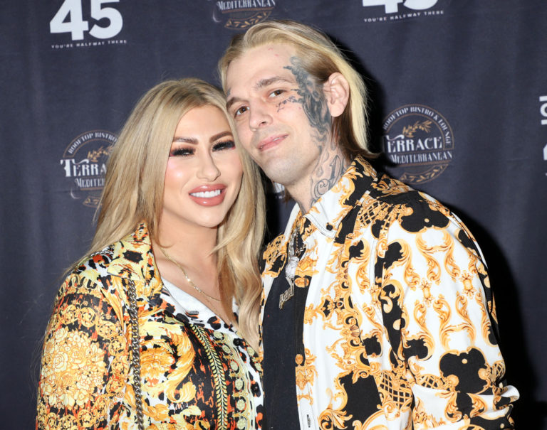 Aaron Carter’s Former Fiancée Melanie Martin Tearfully Reacts To Singer