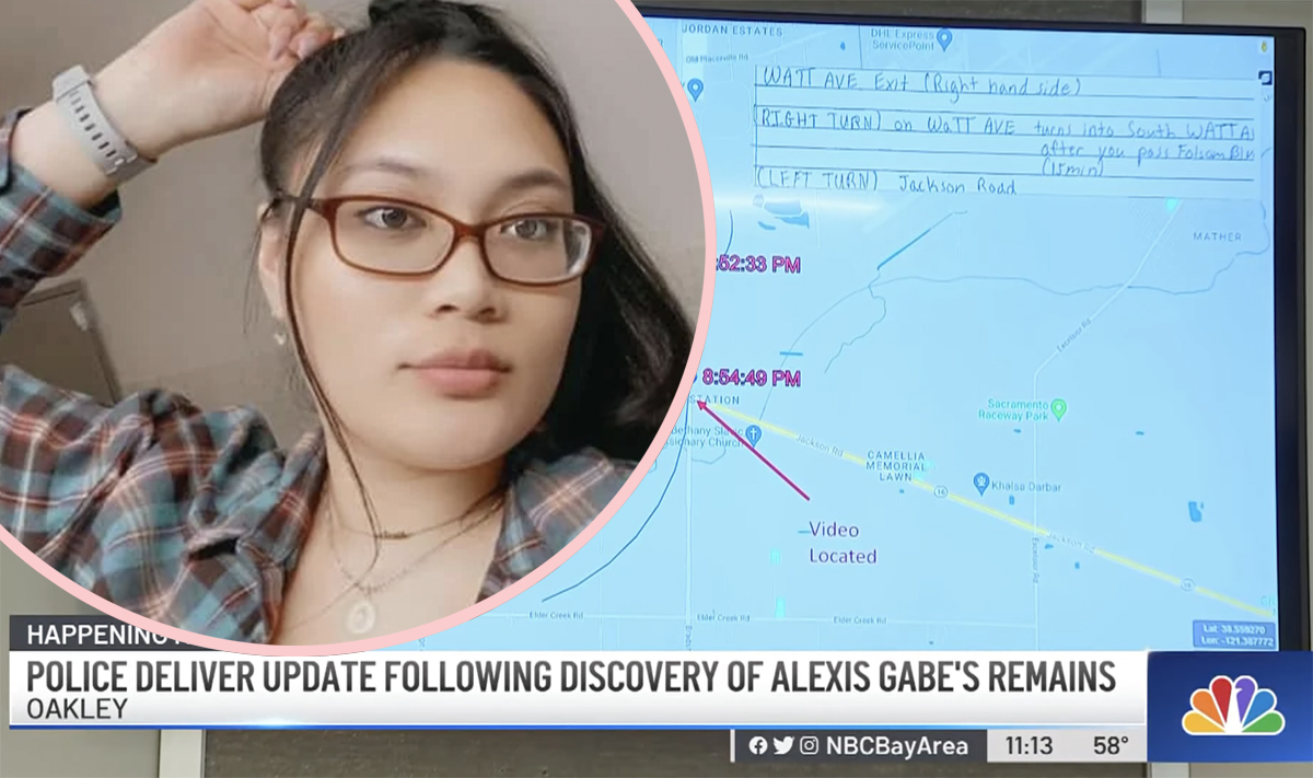 Alexis Gabe's Dismembered Remains Found 10 Months After Discovery Of  Boyfriend's Scary Note - Perez Hilton