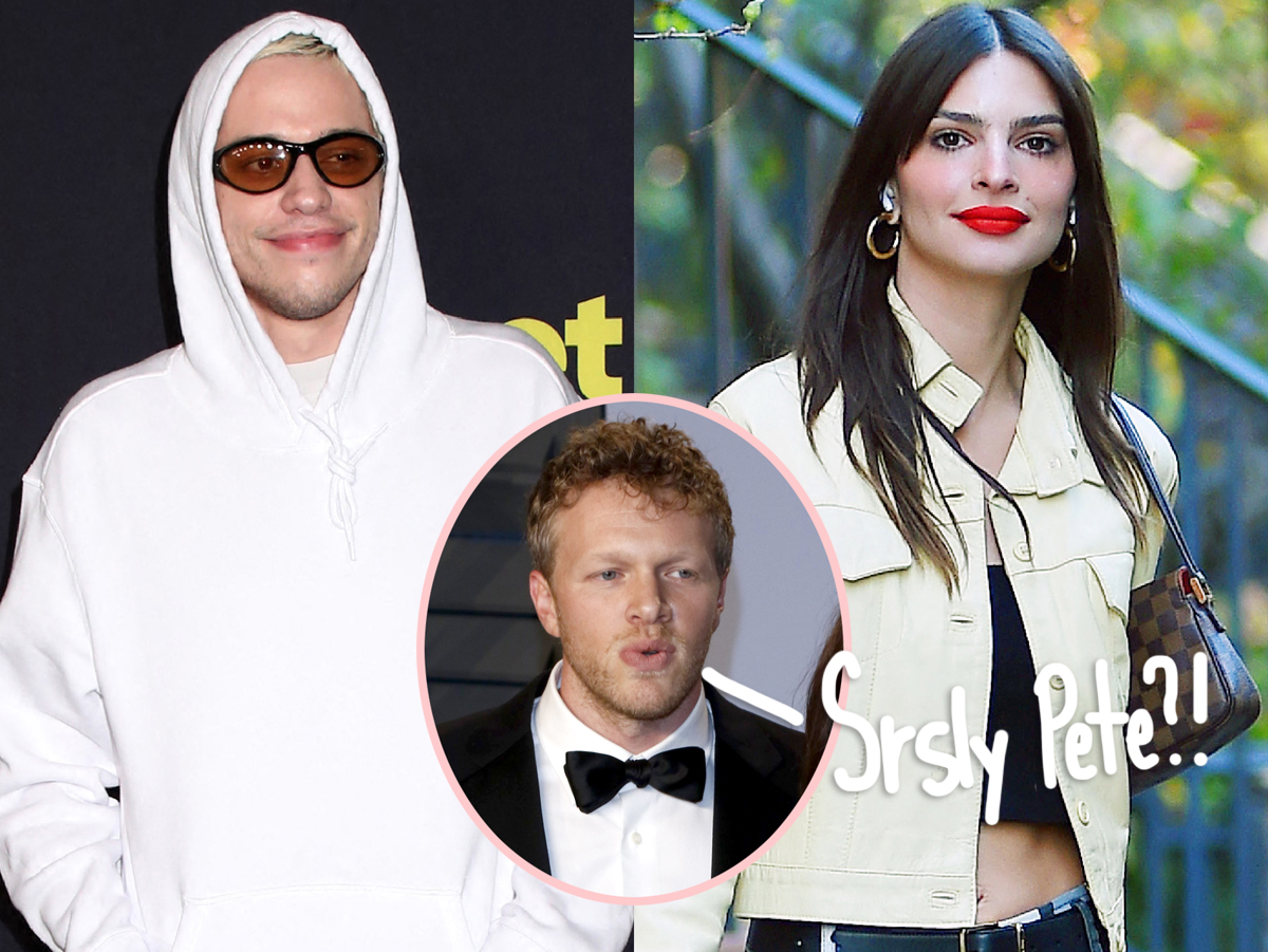 #Pete Davidson Was Close With Emily Ratajkowski’s Ex Sebastian Bear-McClard??