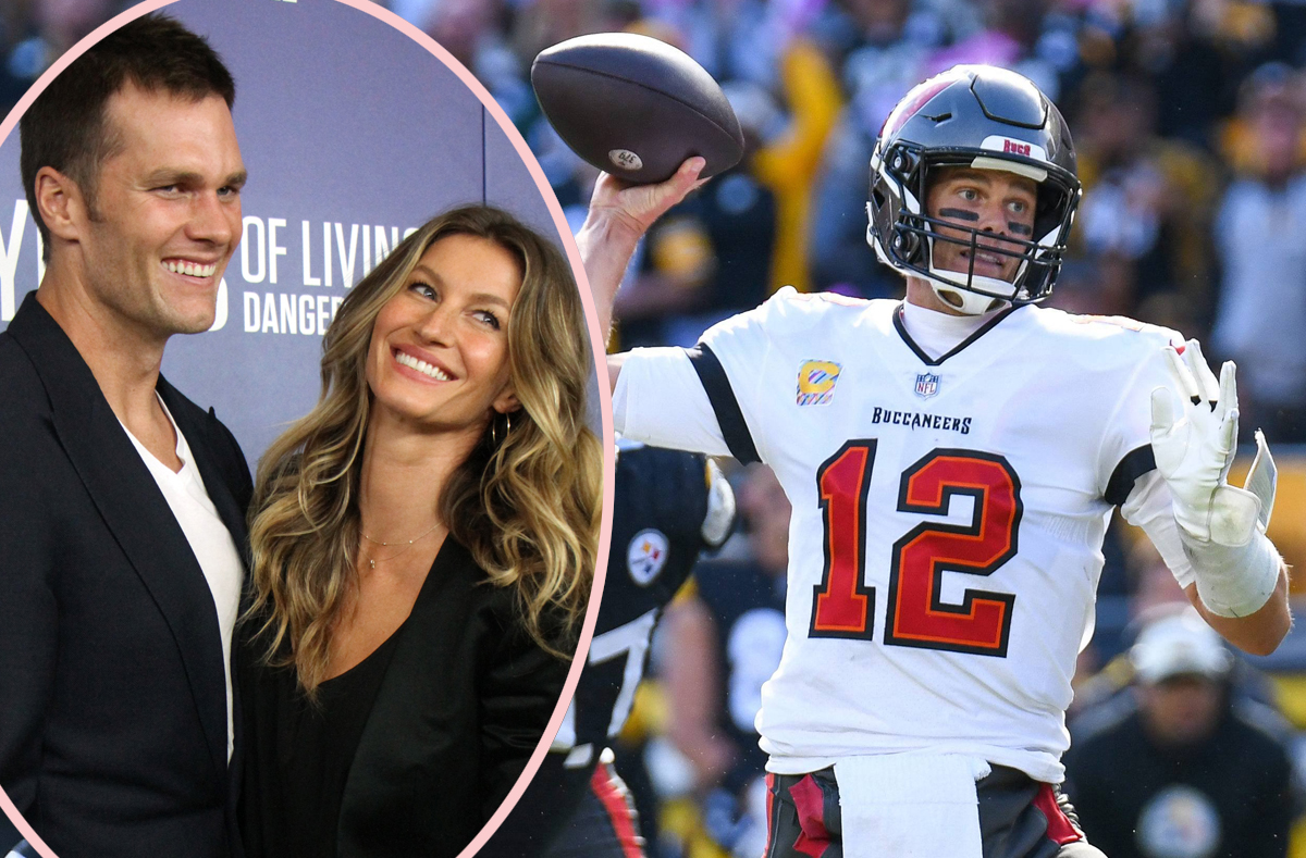#Tom Brady Breaks Supposed Gisele Curse AND NFL Record In ‘F**king Awesome’ Win