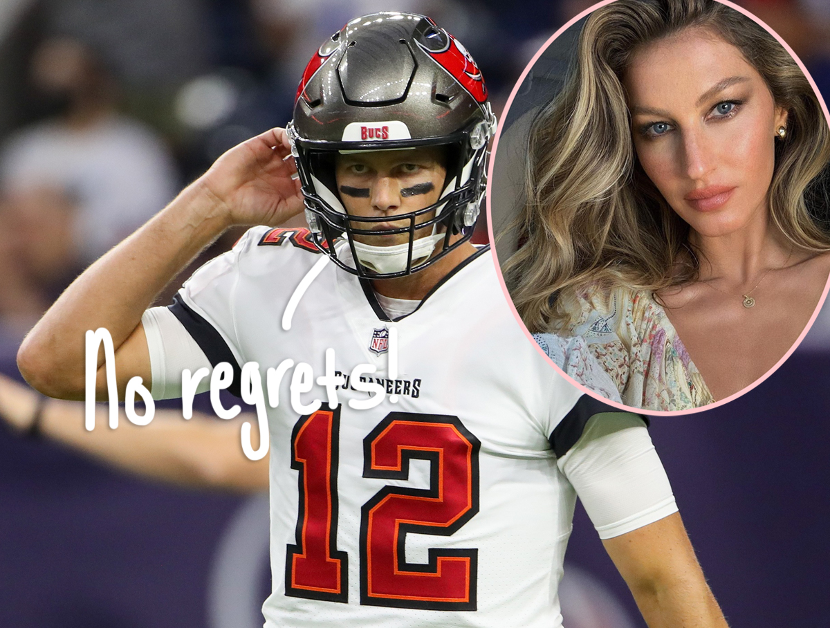 #Tom Brady Has ‘Zero’ Regrets About Returning To NFL — Despite Gisele Bündchen Divorce!