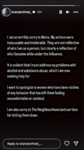 The Neighbourhood Fires Drummer Brandon Fried Following Groping