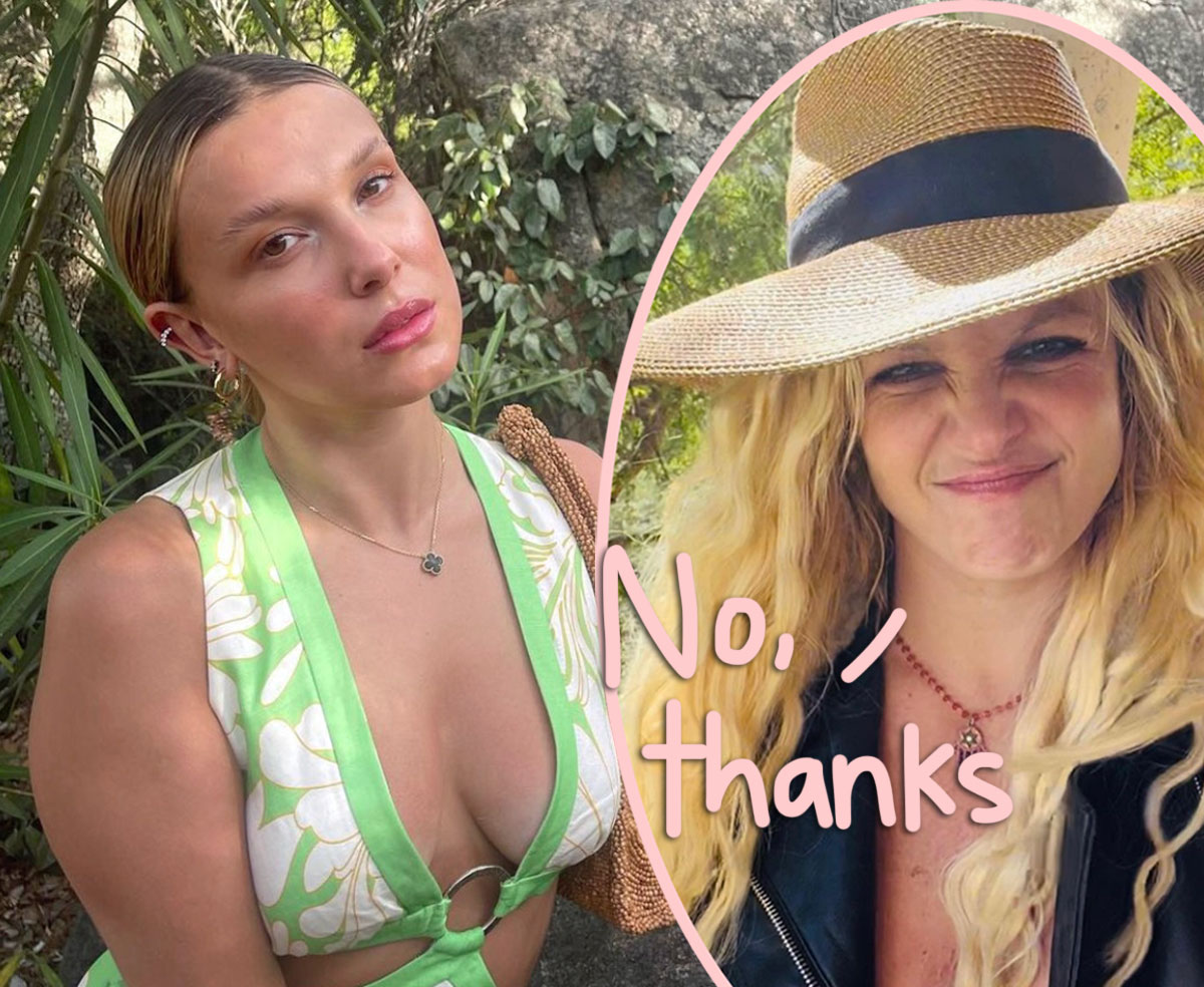 #Britney Spears Responds To Millie Bobby Brown Wanting To Play Her In A Biopic: ‘Dude I’m Not Dead’