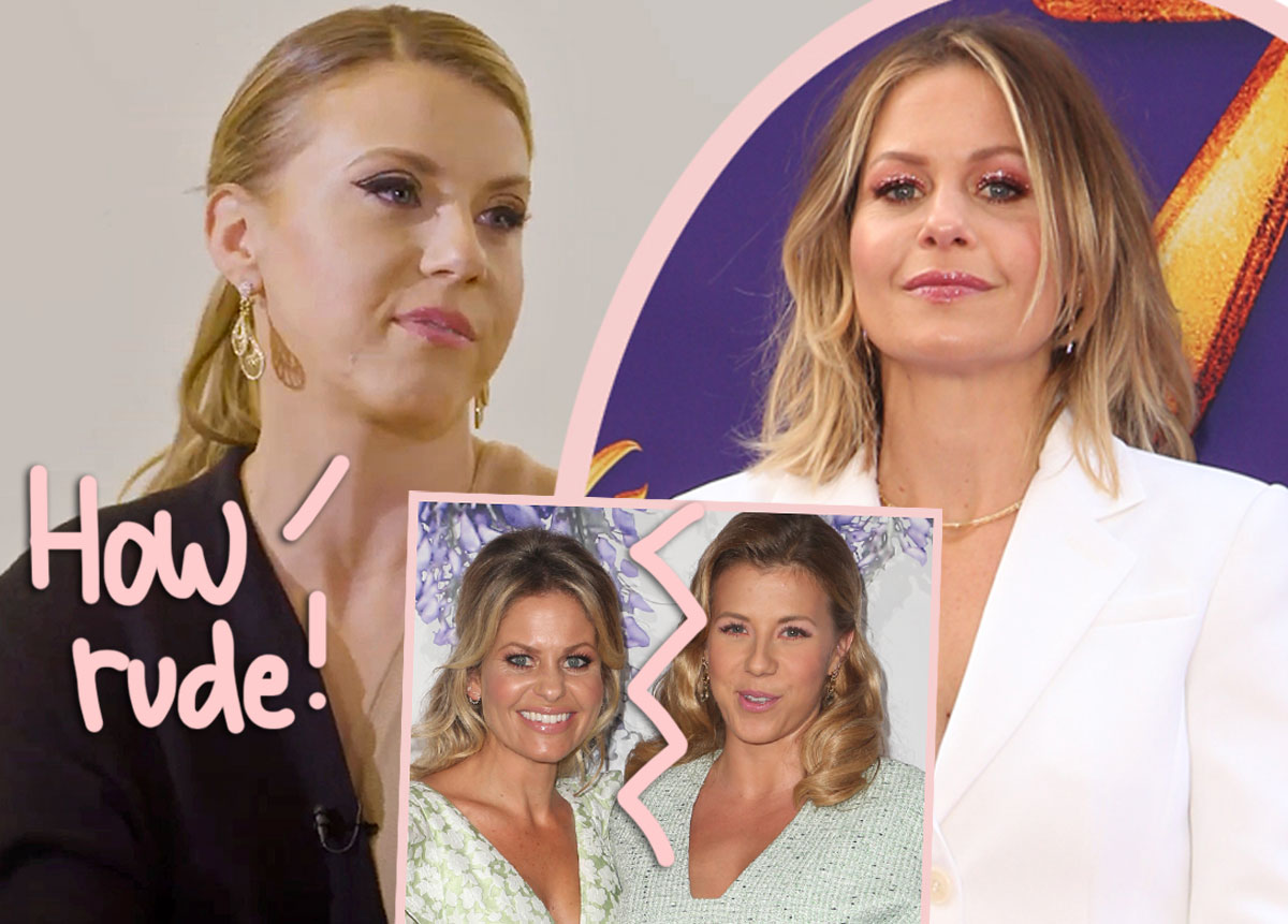 #Candace Cameron Bure & Jodie Sweetin In ‘Pretty Serious’ Dispute Amid ‘Traditional Marriage’ Controversy!