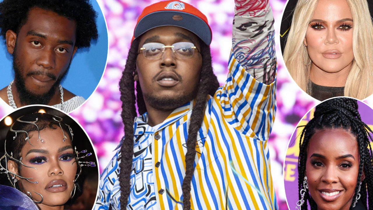 Khloé Kardashian, Kelly Rowland, & More React To Takeoff's Senseless Death  - Perez Hilton