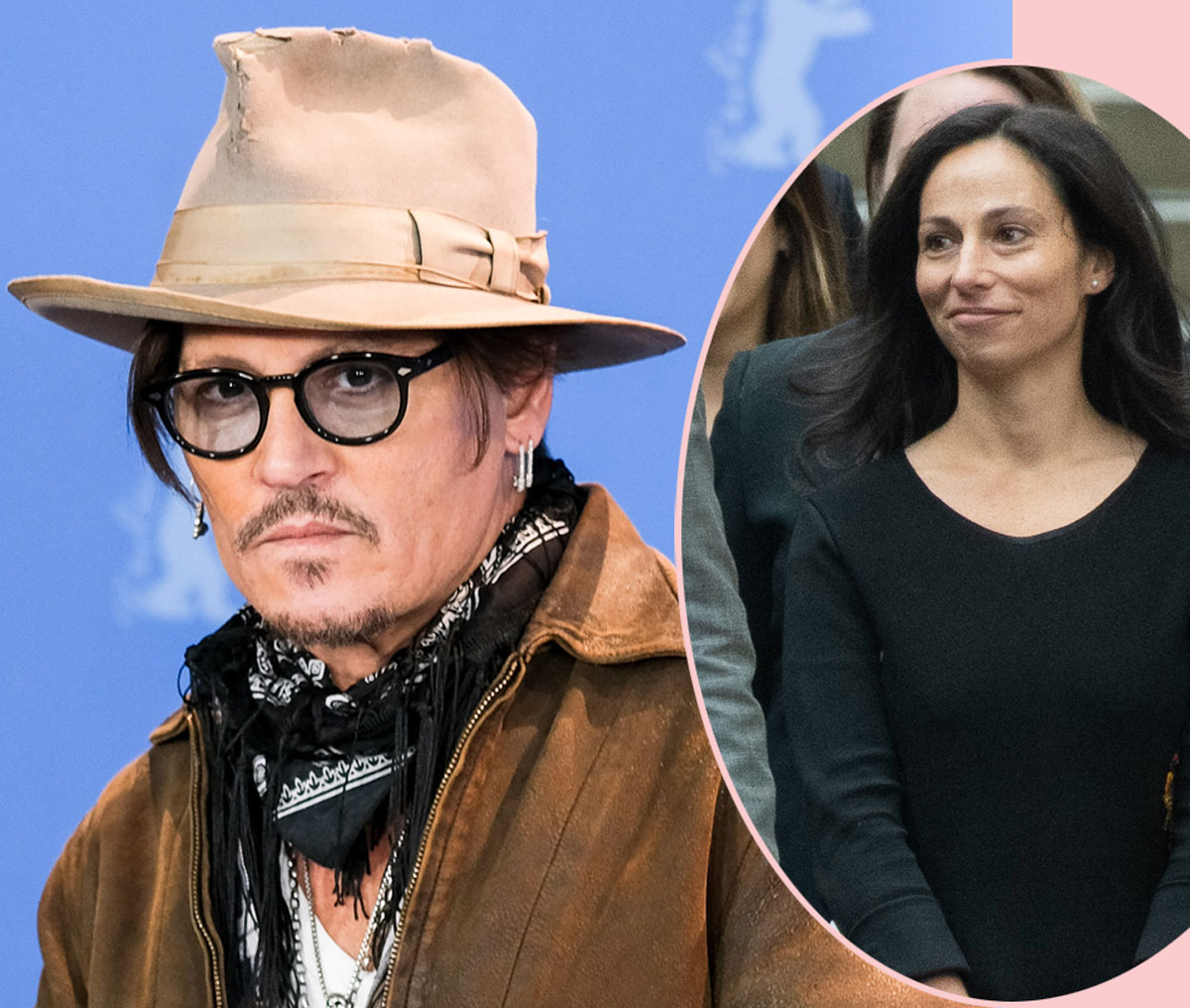 #Johnny Depp & Attorney Ex-Girlfriend Are Apparently Back On With Vegas VIP Date!