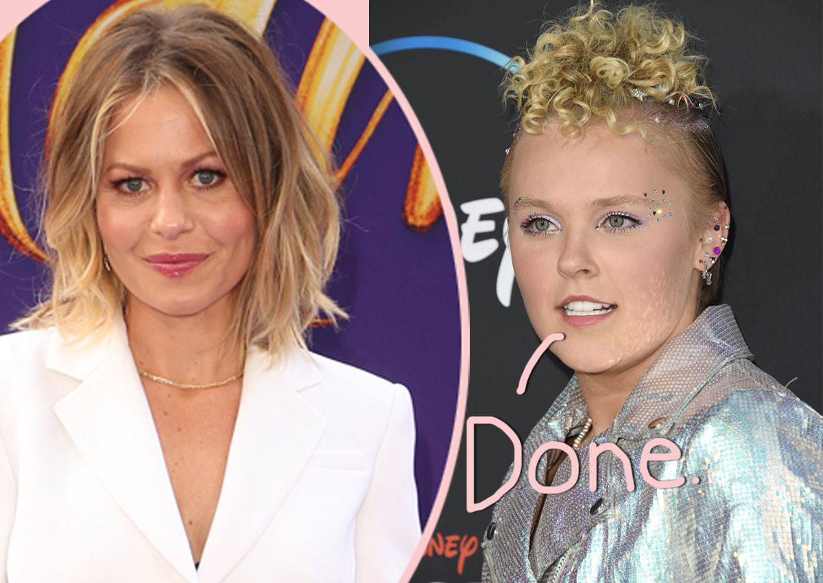 #JoJo Siwa Has No Interest In Speaking To Former Idol Candace Cameron Bure EVER Again!