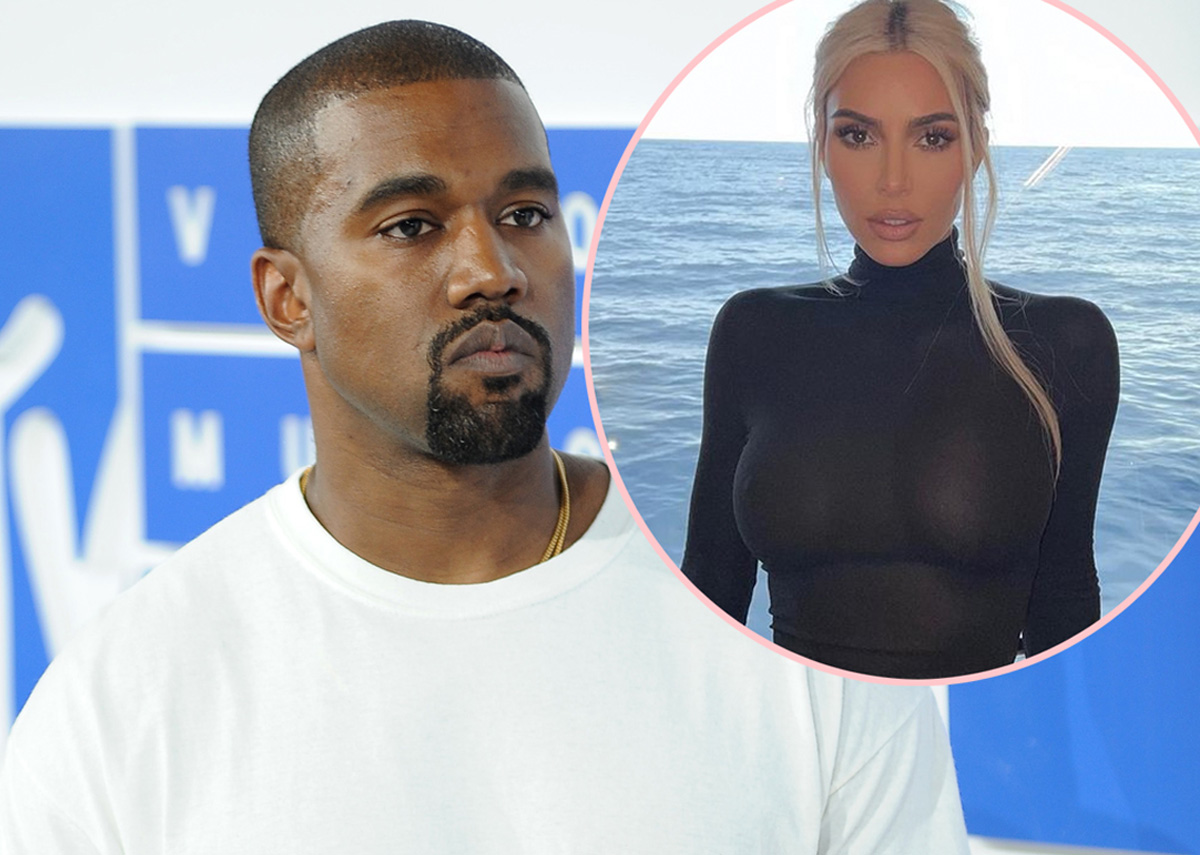 Best Porn Kim Kardashian - Kanye West Allegedly Showed Explicit Images Of Kim Kardashian To Adidas  Employees As An 'Intimidation Tactic' - Perez Hilton