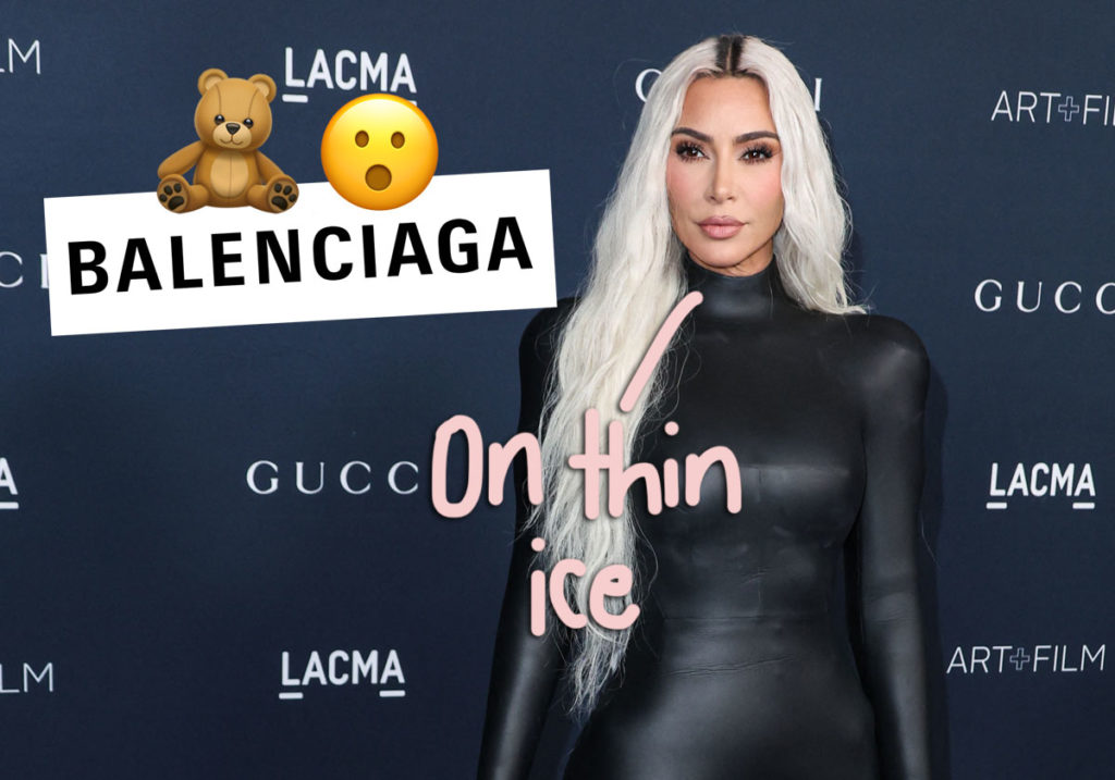 Kim Kardashian Calls Out Balenciaga For BDSM Teddy Bear Shoot Says Shes  Reevaluating Her Collaboration  Entertainment Tonight