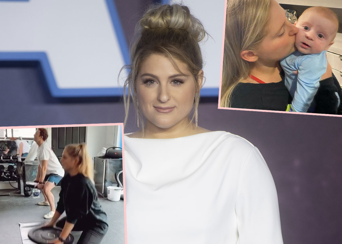 Meghan Trainor Lost 60 Lbs After Being In A 'Dark Place' Following  Pregnancy Last Year - Perez Hilton