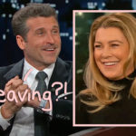 Watch Patrick Dempsey React To Ellen Pompeo's Grey's Anatomy Exit Announcement!