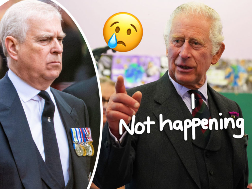 Prince Andrew Tearful And Depressed After King Charles Insisted Hed Never Return To Royal