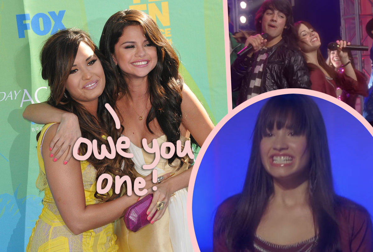 #Selena Gomez Apparently Turned Down Camp Rock Role So It Would Go To Demi Lovato Instead!