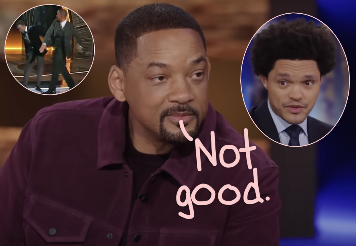 #Will Smith Opens Up To Trevor Noah About Infamous Chris Rock Oscars Slap: ‘That Was A Horrific Night’