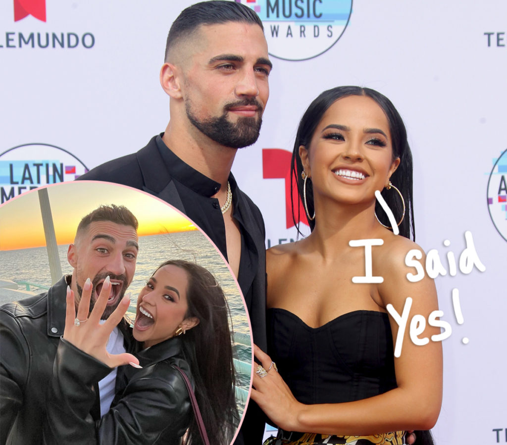 Becky G Is Engaged To Soccer Player Sebastian Lletget!!! Perez Hilton