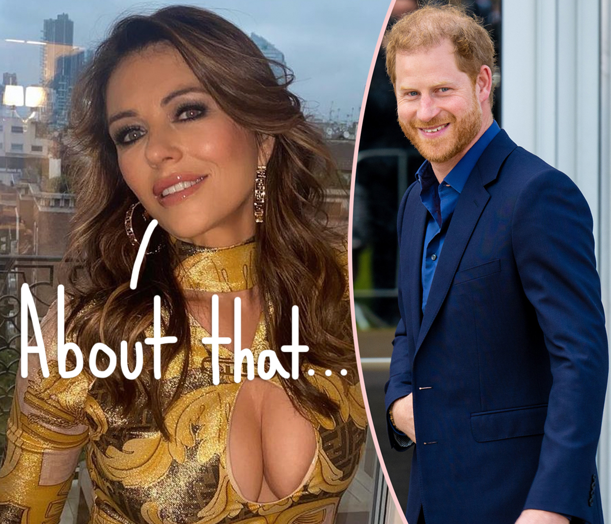 #Elizabeth Hurley Addresses Rumor She Took Prince Harry’s Virginity!