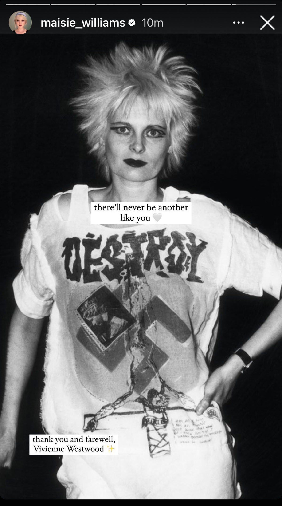 Celebs React After Iconic Fashion Designer Vivienne Westwood Dies At 81