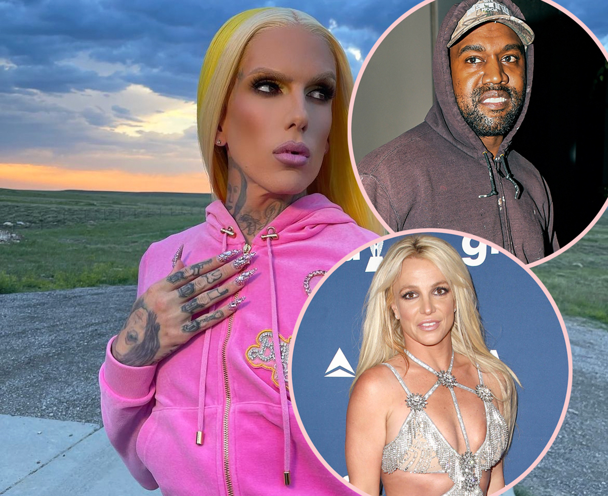 #Jeffree Star Blames All Of His Accusations On ‘The Illuminati’ — And Says They’re Going After Kanye West & Britney Spears Now!