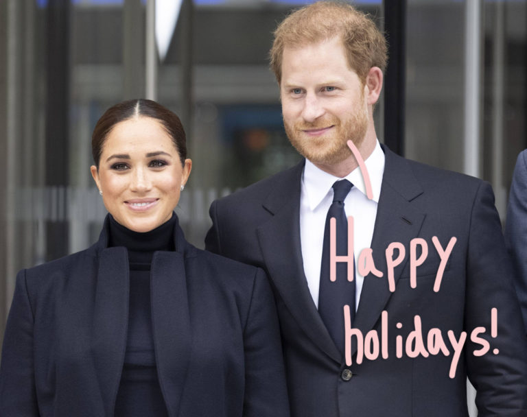 Meghan Markle & Prince Harry Reveal Their 2022 Christmas Card! Perez