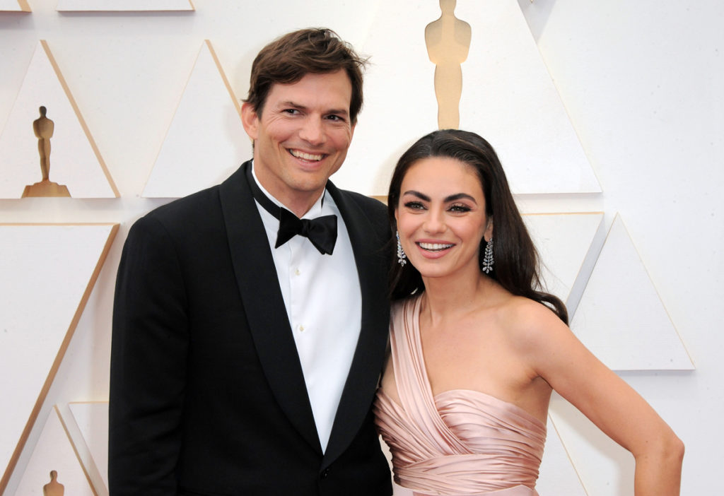 Ashton Kutcher and Mila Kunis