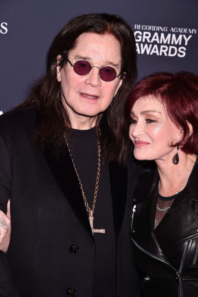 Ozzy Osbourne and Sharon Osbourne