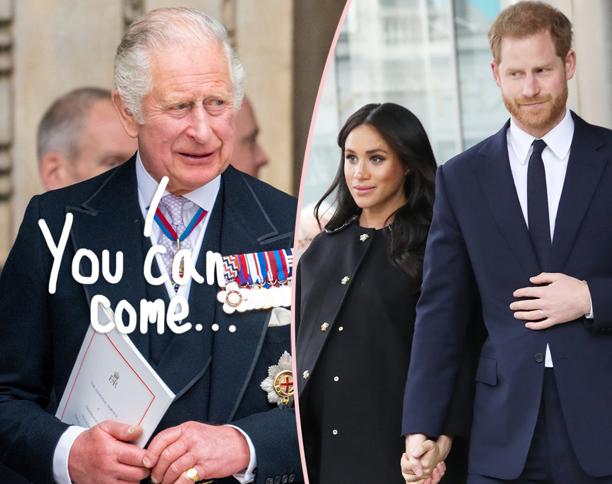 King Charles Will Invite Prince Harry & Meghan Markle To His Coronation ...