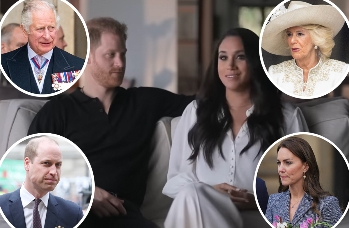 Royal Household Is ‘In A State Of Disappointment’ After Harry & Meghan Premiere!