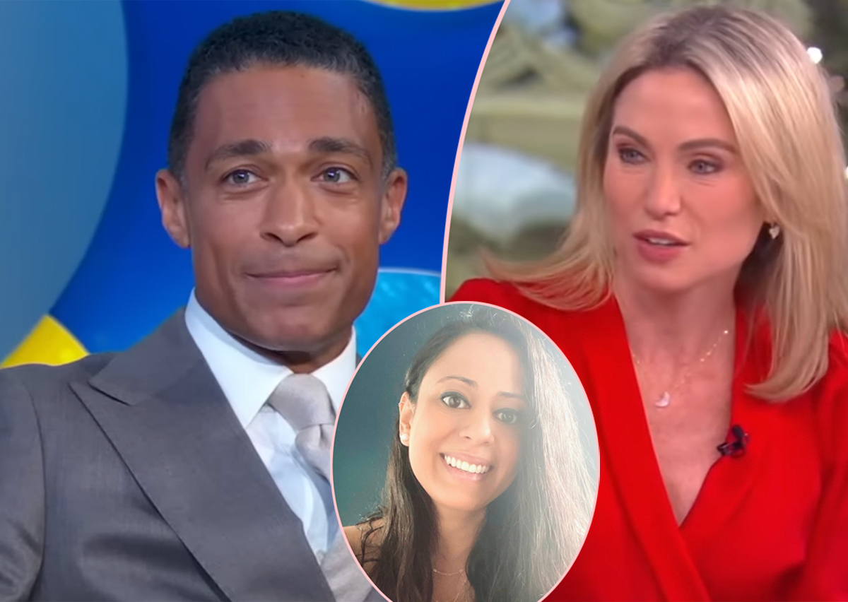 Tj Holmes Allegedly Cheated On His Wife With Married Gma Producer Before Amy Robach Affair 