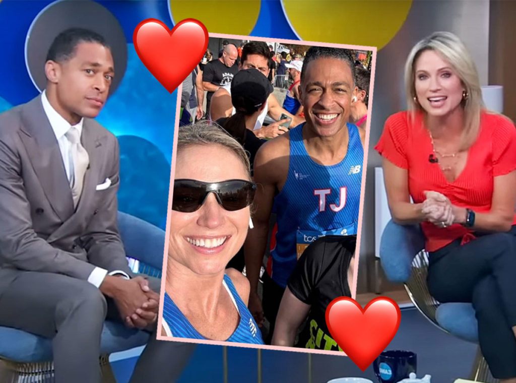 Amy Robach and T.J. Holmes Spotted Enjoying an Early Morning Workout