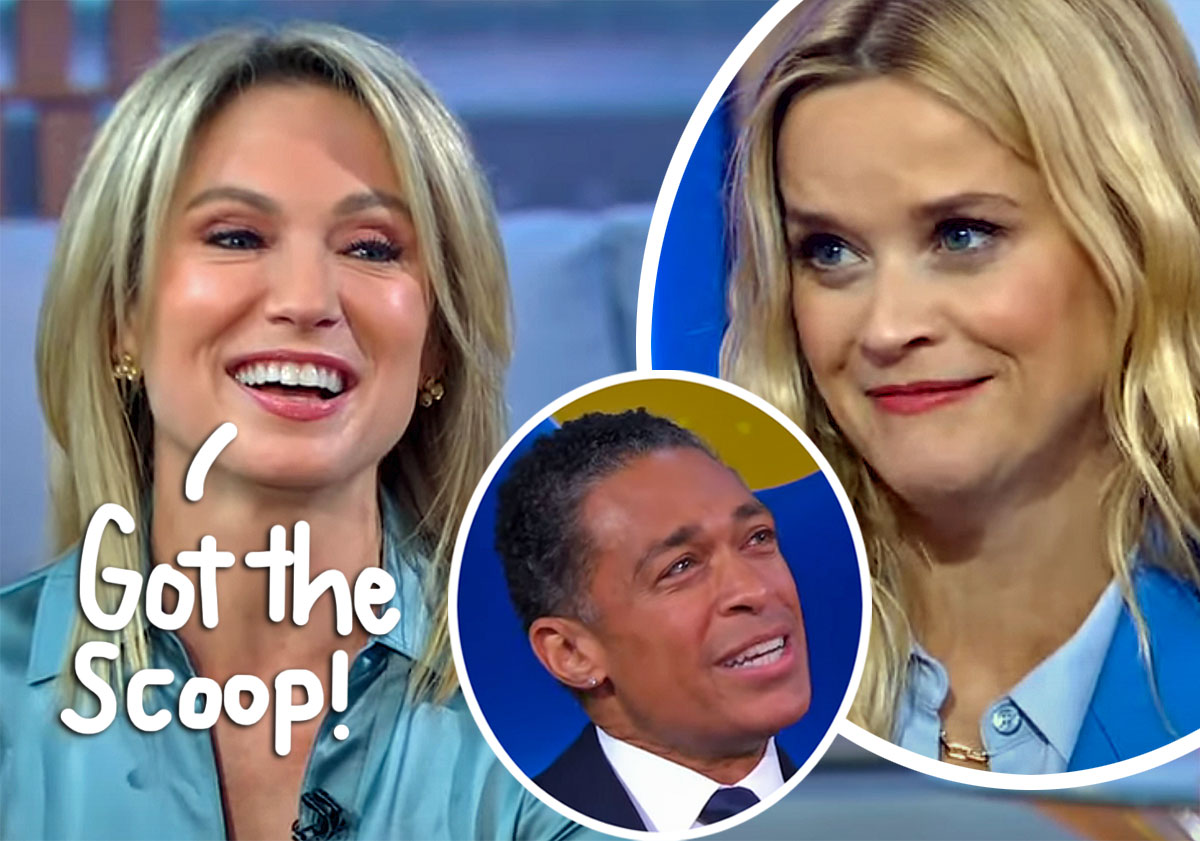 #Amy Robach Pitched Reese Witherspoon Juicy ‘Plot Lines’ For The Morning Show Weeks Before Affair Reveal — WATCH!