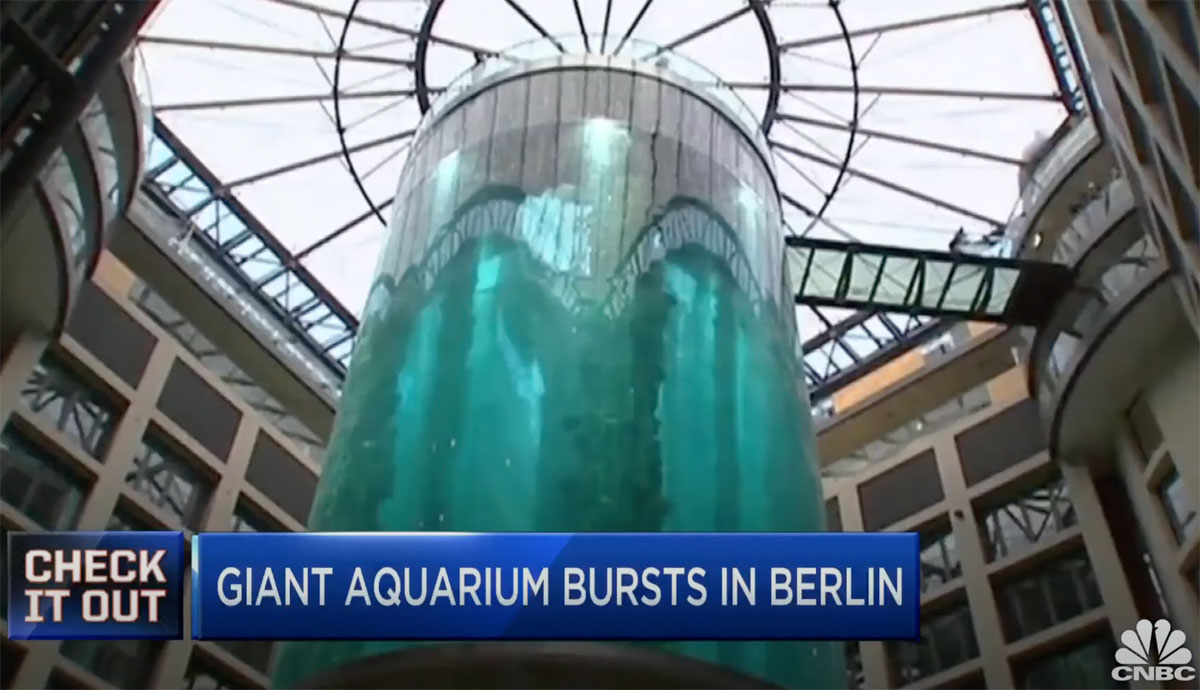 Massive Berlin Aquarium EXPLODES, Injuring Guests & Killing Over A