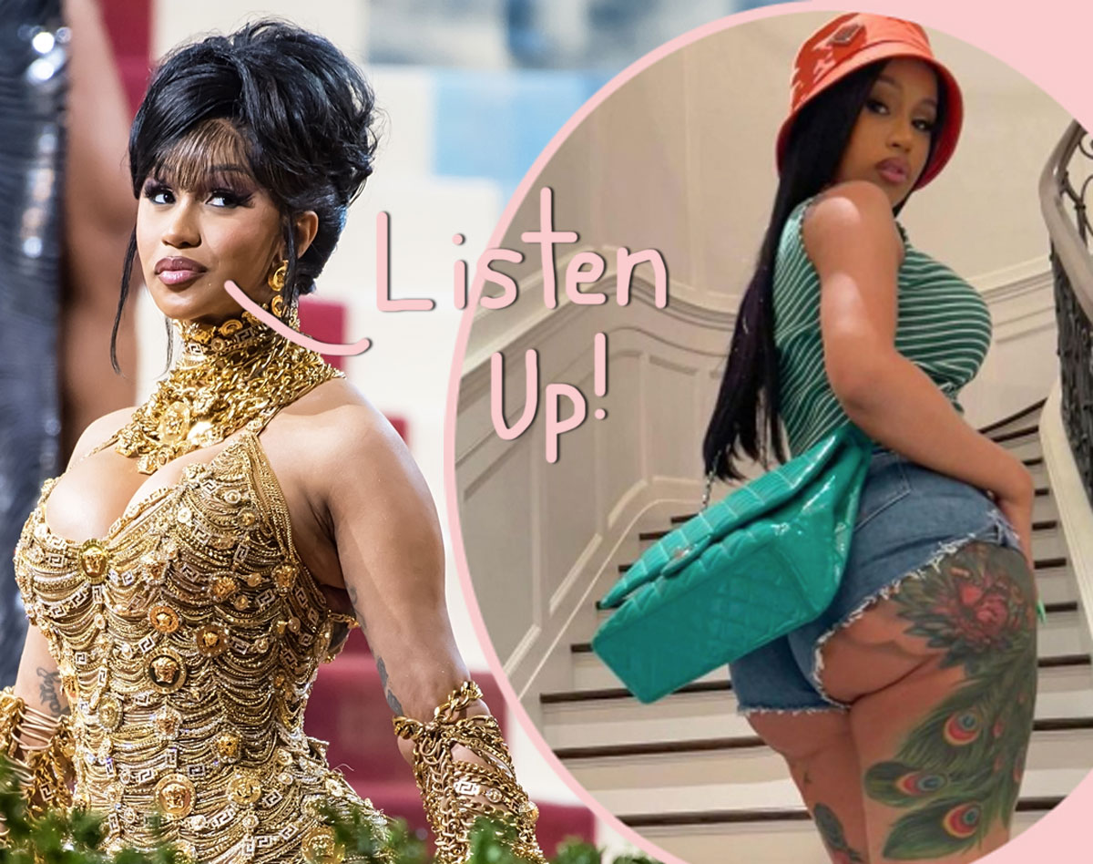 #Cardi B Warns Fans About Plastic Surgery After Removing Her Butt Injections